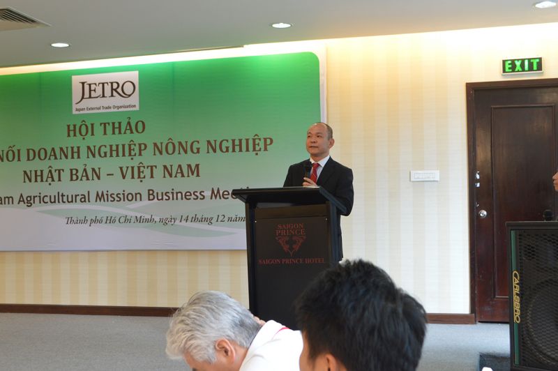 Ông Takimoto Koji Trưởng đại diện văn phòng JETRO Hồ Chí Minh